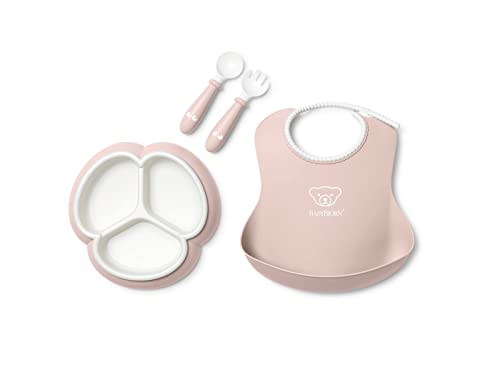 ベビービョルン 【日本正規品保証付】 ミールタイムセット 4pcs パウダーピンク