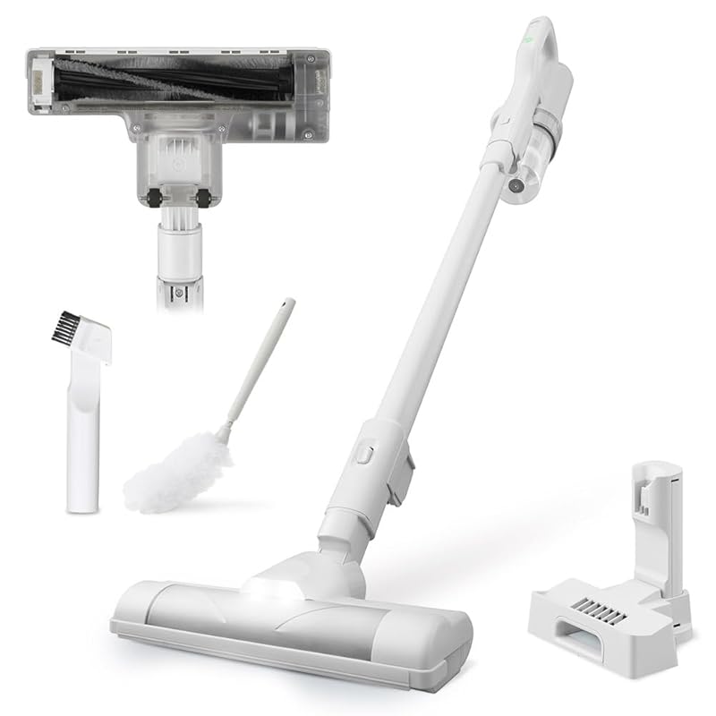 【即納】【Amazon.co.jp限定】【超軽量1.1kgモデル】アイリスオーヤマ 掃除機 コードレス スティッククリーナー 軽量 充電式 置くだけ充電スタンド AZ-SCD-123P-W MagiC 17,677円