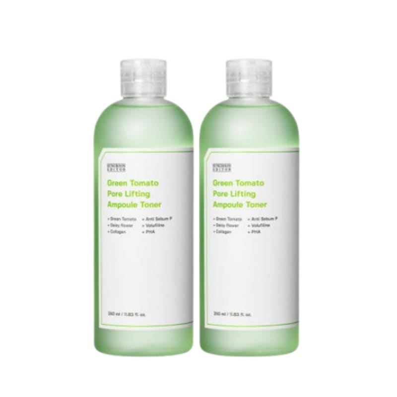 グリーントマト 毛穴皮脂クーリングトナー PHA配合 350ml×2個