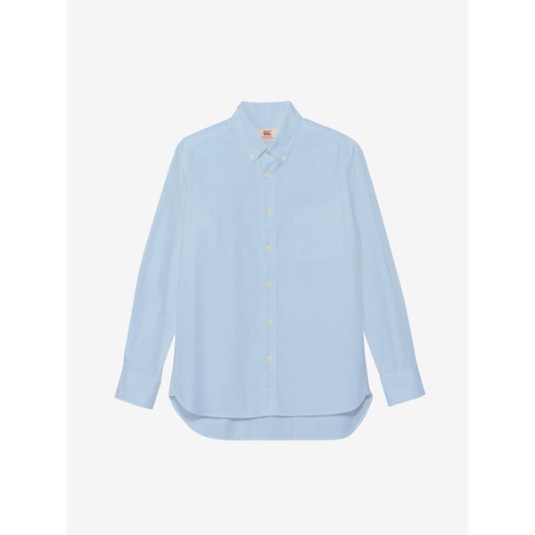 カンタベリー canterbury ロングスリーブボタンダウンツイルシャツ RA43540-20 メンズ