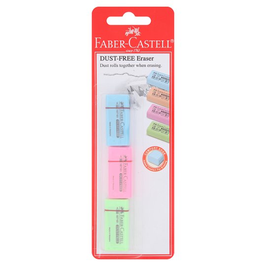 豪奢な Faber-Castell Dust-Free Eraser 3pcs その他