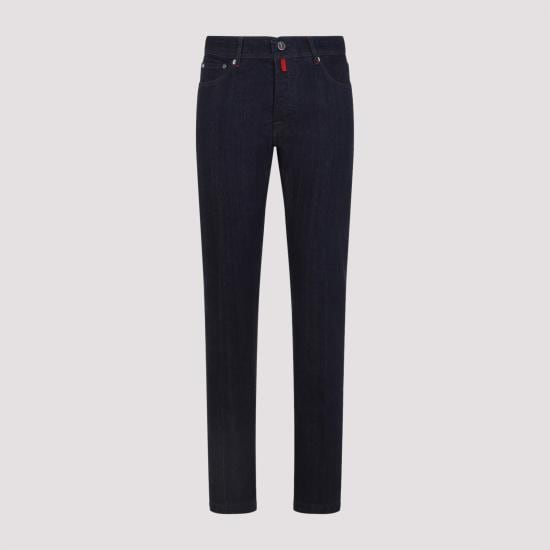 KITON Men Denim Pants UPNJSMK0628H01001 INDACO