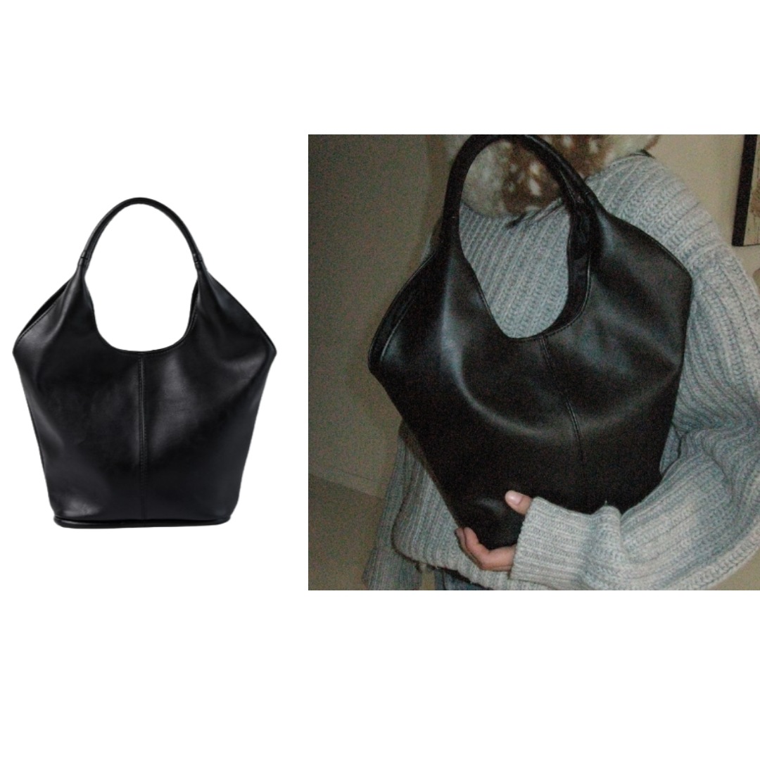 YEOMIM☆mini vase bag 2nd restock] Mini vase bag (canvas black) - YEOMIM