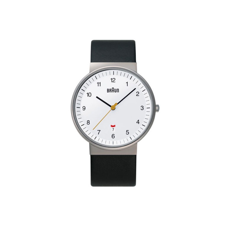 ブラウン 【国内正規品】BRAUN　LEATHER WATCH クオーツ　ユニセックスタイプ BN0032WHBKG