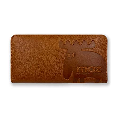 全3色！moz（モズ）リアルレザー ラウンドファスナー 長財布 ロングウォレット(86121) (CAMEL)
