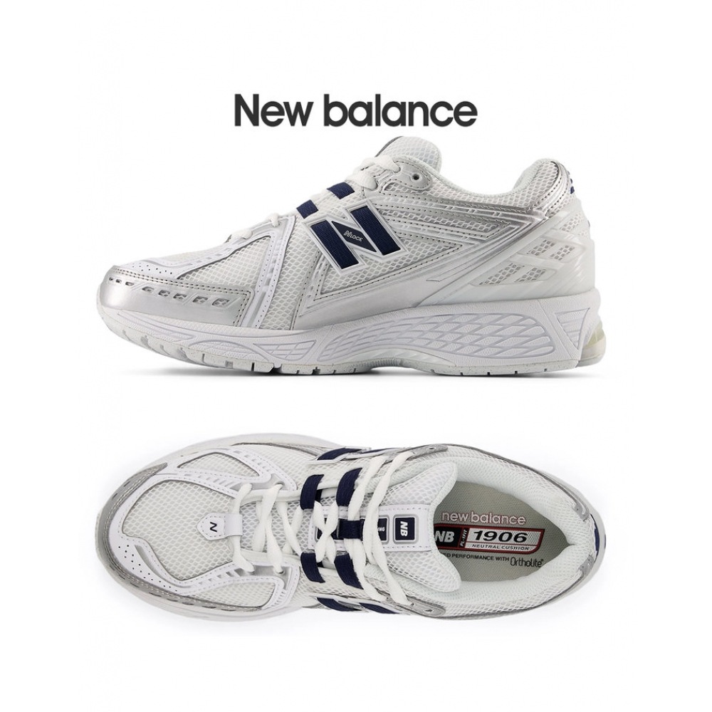 ニューバランス 1906 コモンメンズレディーススニーカーホワイトネイビー U1906RCM