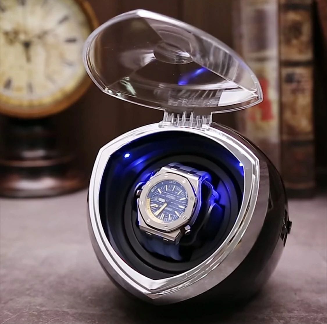 特別価格ワインディングマシーン 1本巻き 設計 新型の腕時計自動巻き上げ機 男女の腕時計は全部使えます マブチモーター 超静音設計 自動巻き上げ機 8,475円