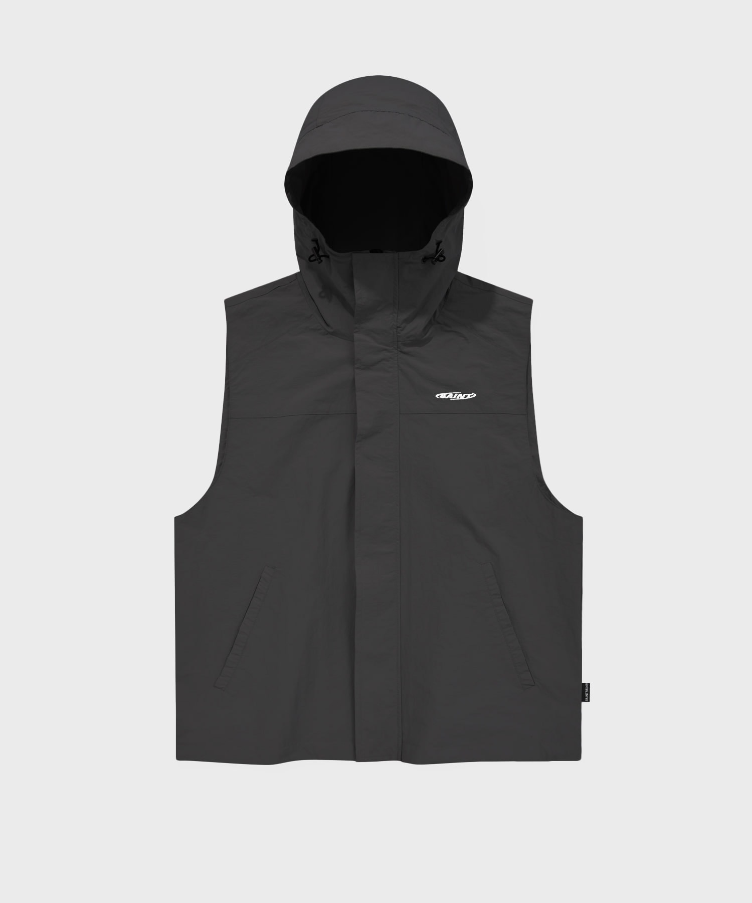 SP Nylon Hood Vest - Black