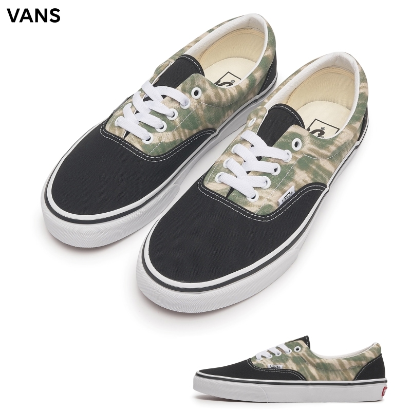 [VANS] バンズ スニーカー エラ ウッドランド ウォッシュ/ BLACK