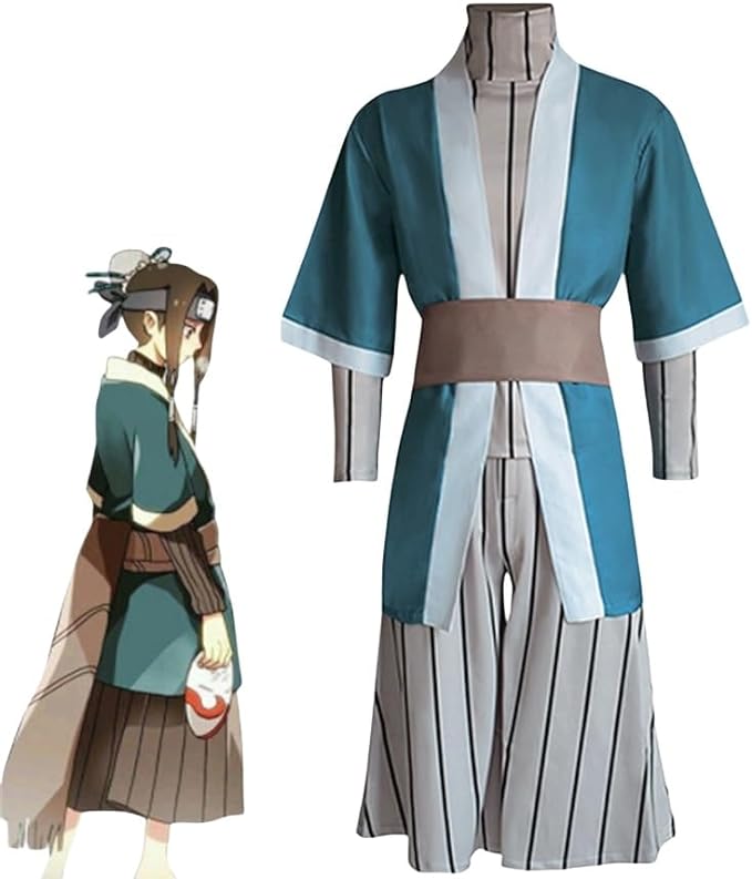 ナルト元霧隠れの里白ハク コスプレ衣装 セーラー服 コスプレ服 変装