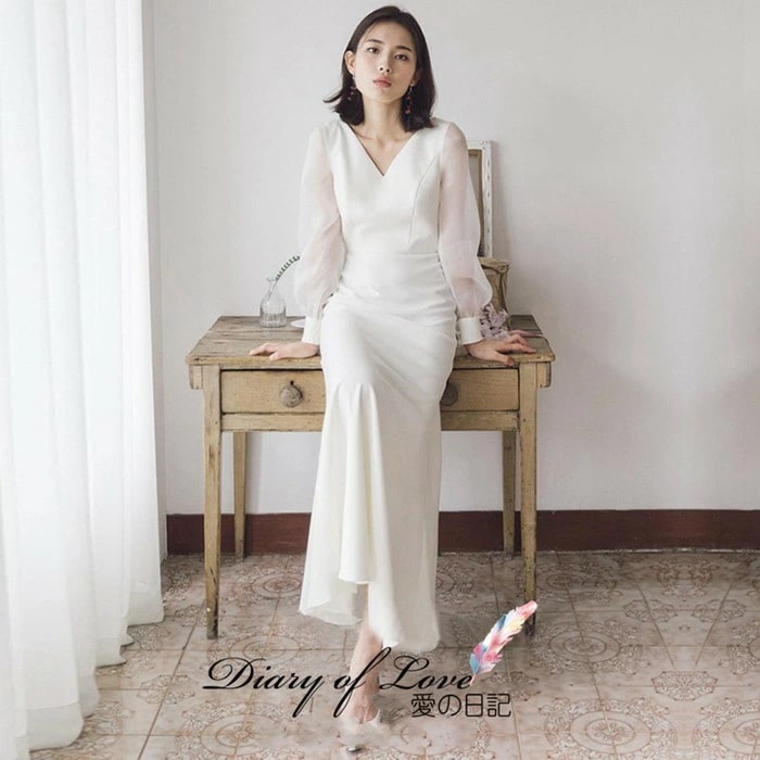 ウェディングドレス 結婚式 二次会 海外挙式 リゾートドレス ウエディングドレス 二次会 花嫁ドレス ウエディングドレス 二次会ドレス 花嫁前撮り ビーチフォート パーティードレス結婚式二次会