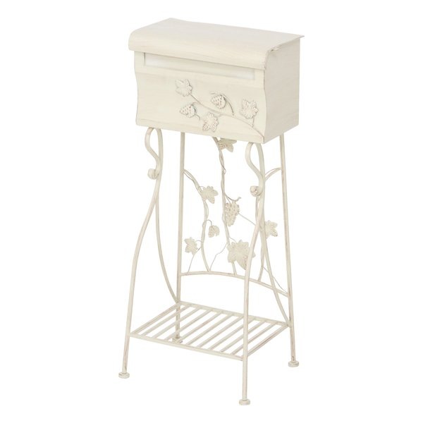 メールボックス グレープ ホワイト XBS181224