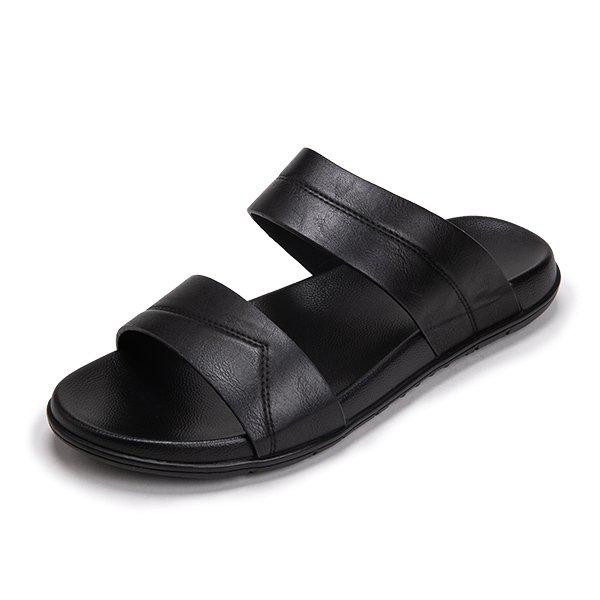 [シークレット特価] 男性ベルンストラップスリッパ YXEMSD003BK