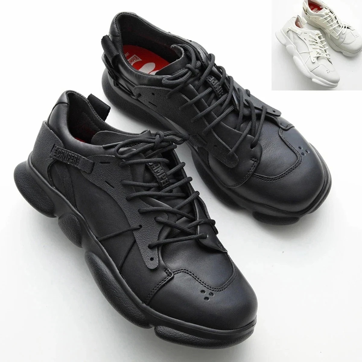 CAMPER カンペール スニーカー Karst カースト K100845 メンズ レザー ローカット レースアップ シューズ ロゴ 軽量 靴 カラー2色 【mega】 21,329円