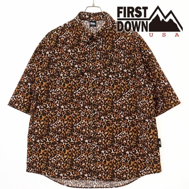 タスランナイロン ベンチレーションシャツ [F891012-99] TASLAN NYLON VENTIRATION SHIRTS メンズ トップス 半袖シャツ 撥水 LEOPARD 正規取扱店