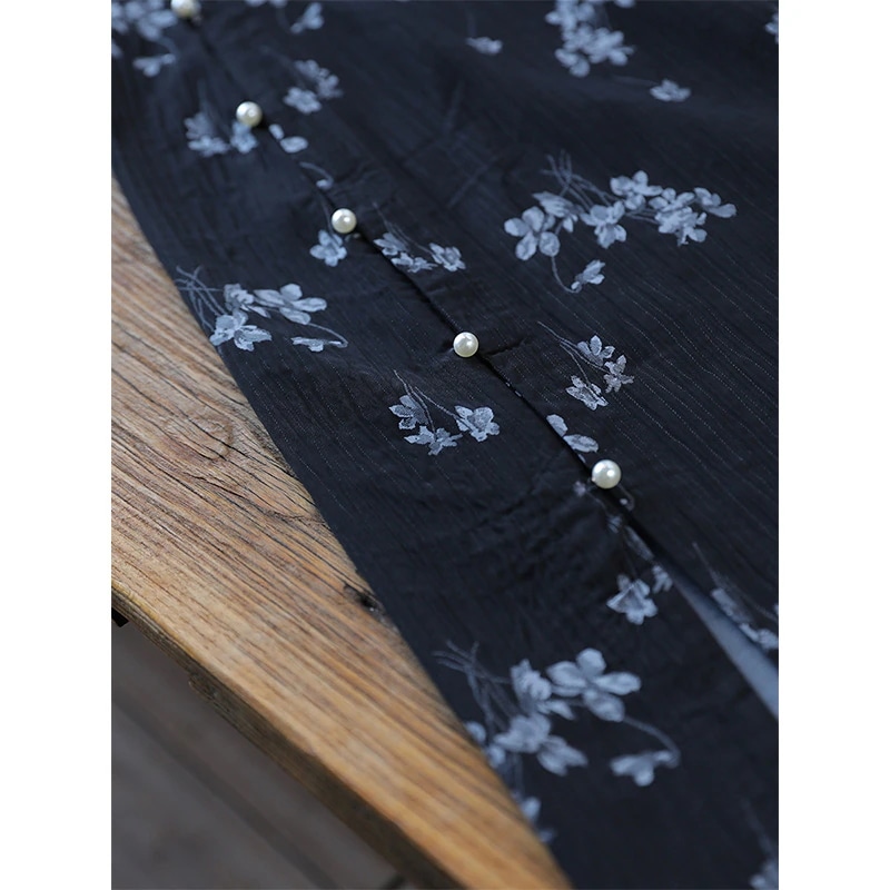 ワンピースドレスドレス月明かりを狩る2025春と秋のチョンサム女性の新しいスタイルの毎日のウェアラブル改善 5,394円