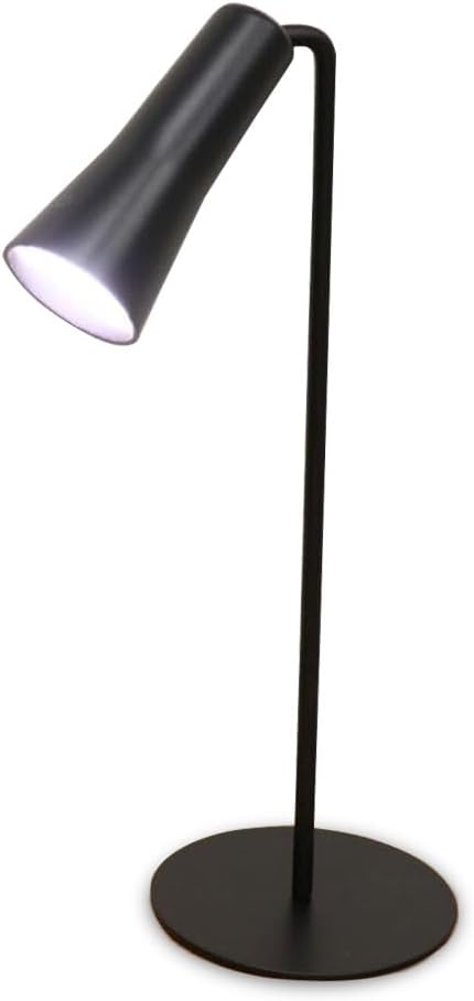 アイリスプラザ 4WAYライト スタンドライト クリップライト 懐中電灯 ブラケットライト USB充電式 角度調整 明るさ3段階調整 HDL-3310 ブラック