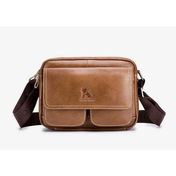 【激安販売】入手困難！ボディバッグ ショルダーバッグ斜めがけバッグ メンズ ワンショルダー 革製 レザー 軽量 本革 牛革h 8,913円