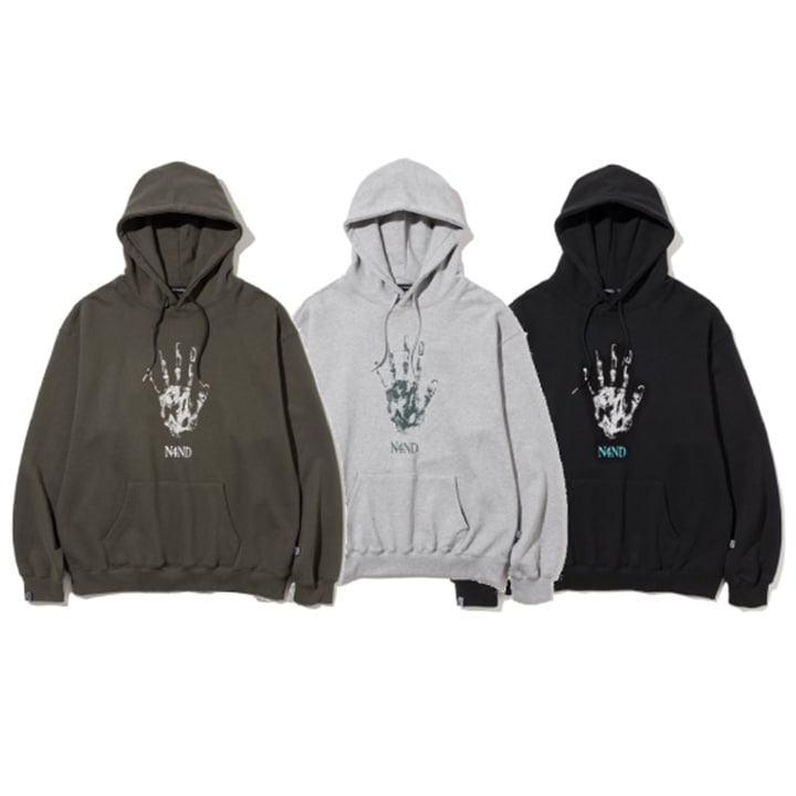 Handprint Pullover Hood