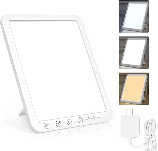 Sotipevs 高照度 ライト UVフリー 15000ルクス調整可能 ブライトライト ベッド