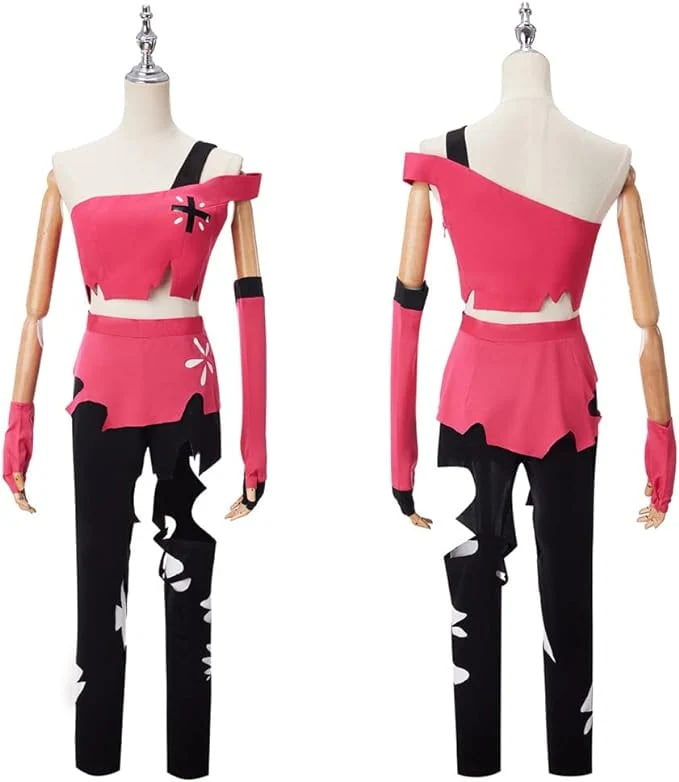 新作入荷ハズビンホテル コスプレ チェリーボム Cherri Bomb コスプレ衣装 コスプレ服 女子高生 制服コスプレ ユニフォーム 悪魔 魔女 ハロウィーン仮装