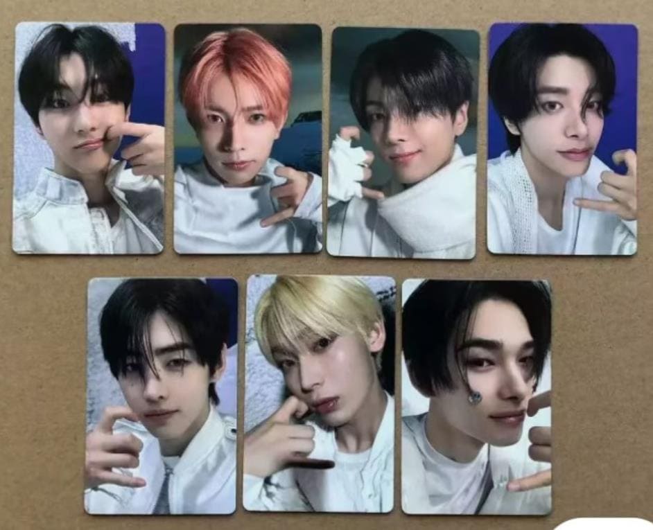 公式品　ENHYPEN 　daydream：UNTOLD　一直娯 　yzy 3.0 LUCKY DRAW 特典トレカ　7枚 　全員　セット 12,775円