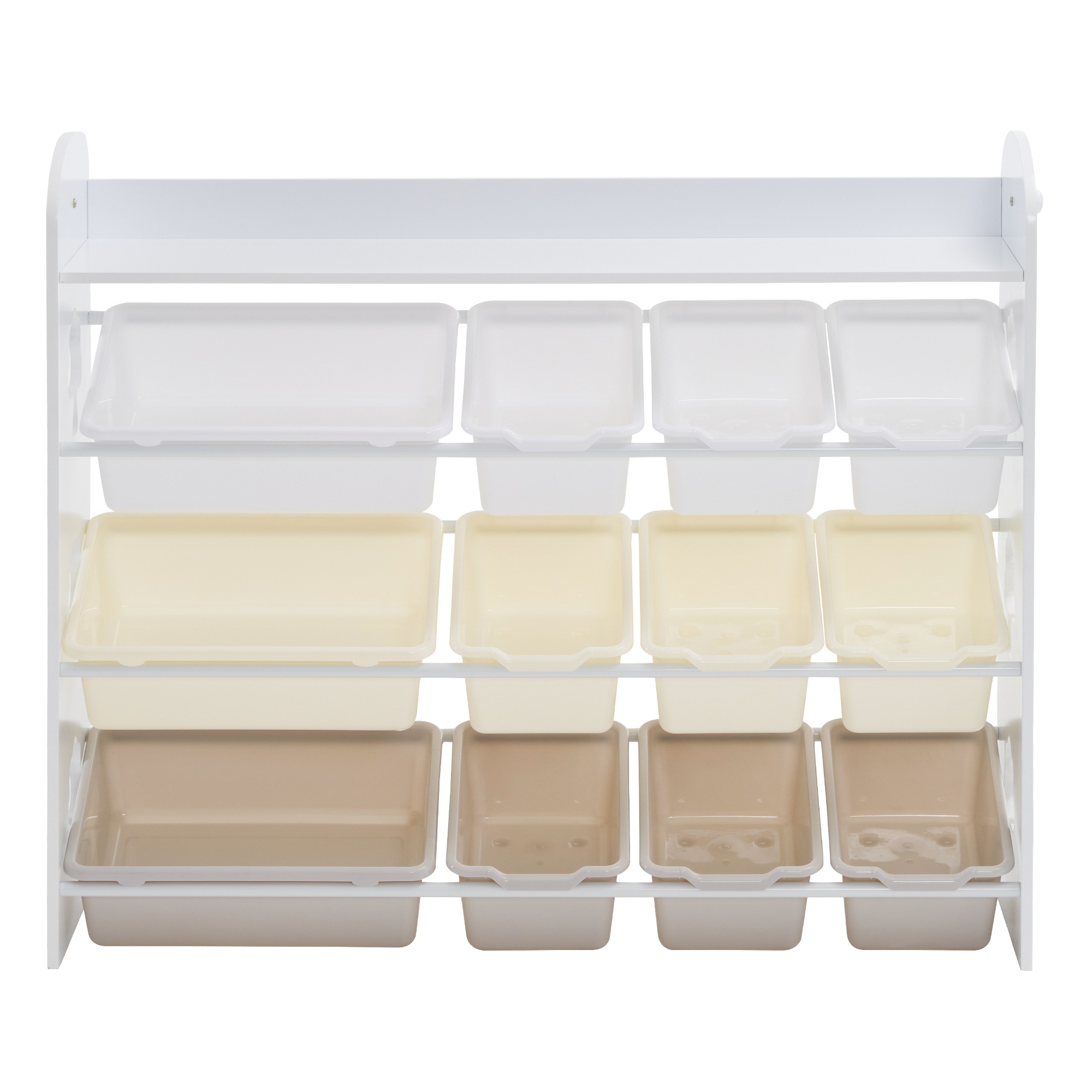 1828【新商品】おもちゃ収納ラック ラージサイズ 幅103cm 子ども用家具 木製 収納ケース