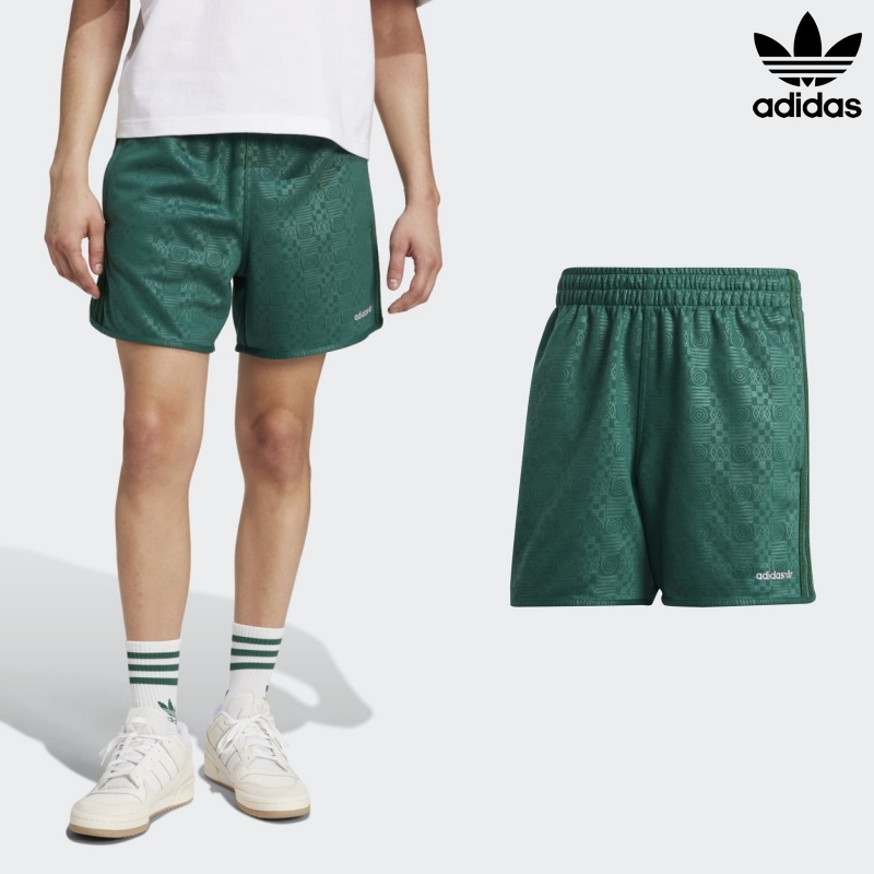 [ADIDAS] アディダス 80s 3S スプリンター ショット パンツ グリーン / 80s KNIT SPRINT GREEN