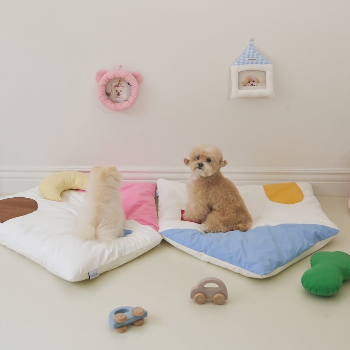四角い ハウス 犬 ベッド 可愛い ペット 猫 犬 座布団 クッション 純綿 厚手 大きいサイズ ペット