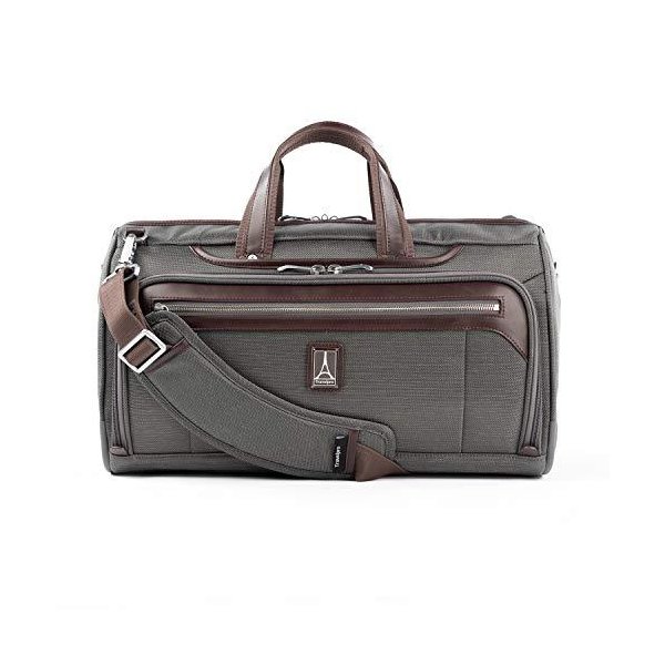 定期入れの Travelpro Plaitnum Elite-Regional Underseat Duffel Bag， Vintage Grey， One Size 並行輸入品 旅行バッグ