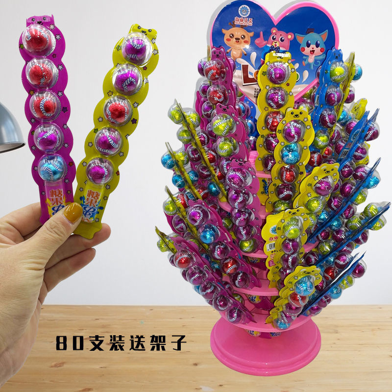 80個フリーシェルフクリエイティブサッカーチョコレートボール幼稚園のご褒美子供ホリデースナック