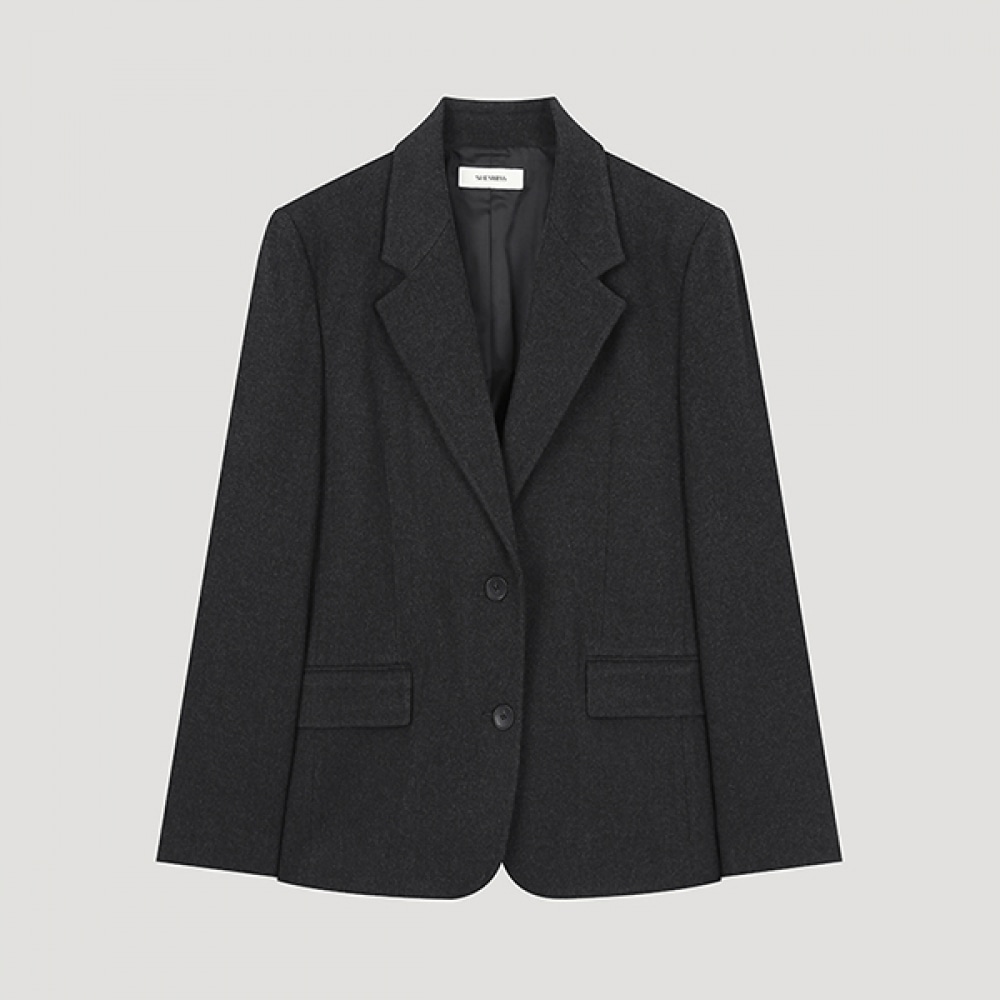 (Shes Miss) シングルツーボタンセットアップジャケット_SWSJKO41020_CH