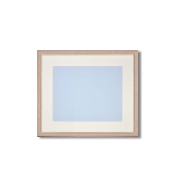 [軽量水彩額]色あせを防ぐUVカットアクリル/マット付き 水彩額F4号 ピンク