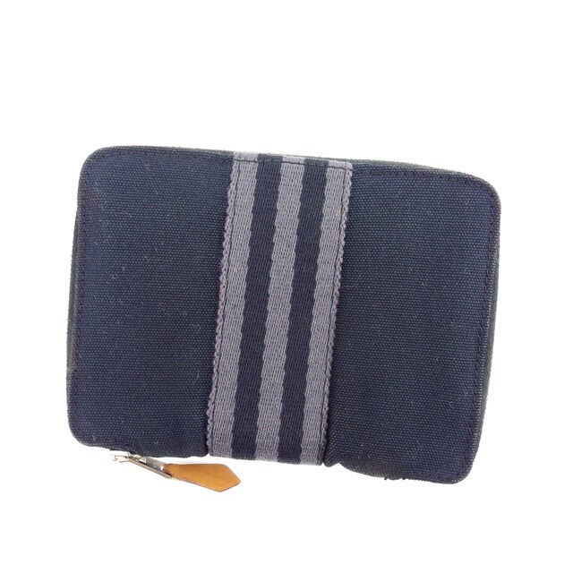 二つ折り財布 ラウンドファスナー フールトゥ パースPM ブラック グレー 中古 25,357円