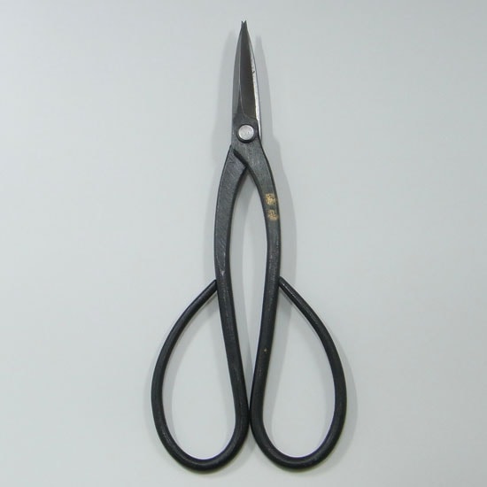 盆栽道具手打ち小枝切鋏　全長170mm　NO.601A