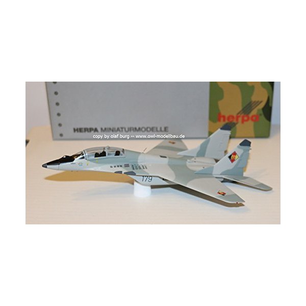 Herpa 580267 NVA/LSK Mikoyan Gurevich MiG-29UB-Fighter Wing 3
