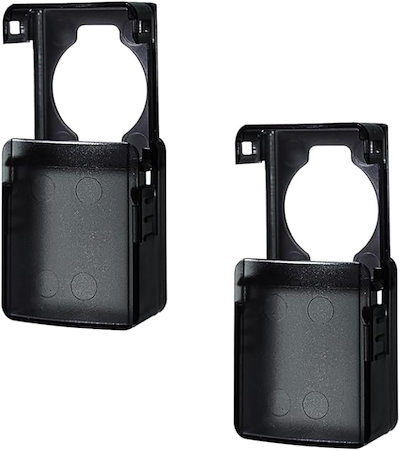 他サイト： チャイルドロック キーカバー 玄関 鍵 ドア 引き戸 扉 子供 子ども いたずら防止 徘徊防止 2個セット(ブラック)の商品画像