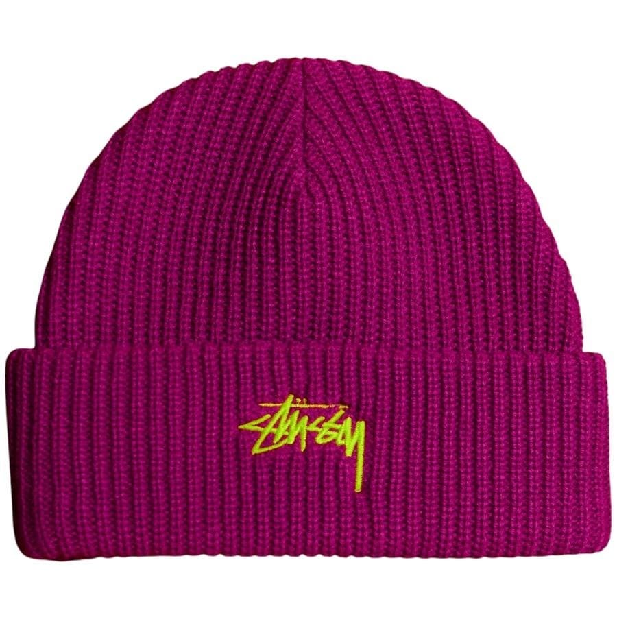 stussy ストライプ ニット帽 紫とピンク stussy ストライプ ニット帽 紫とピンク STUSSY ステューシー