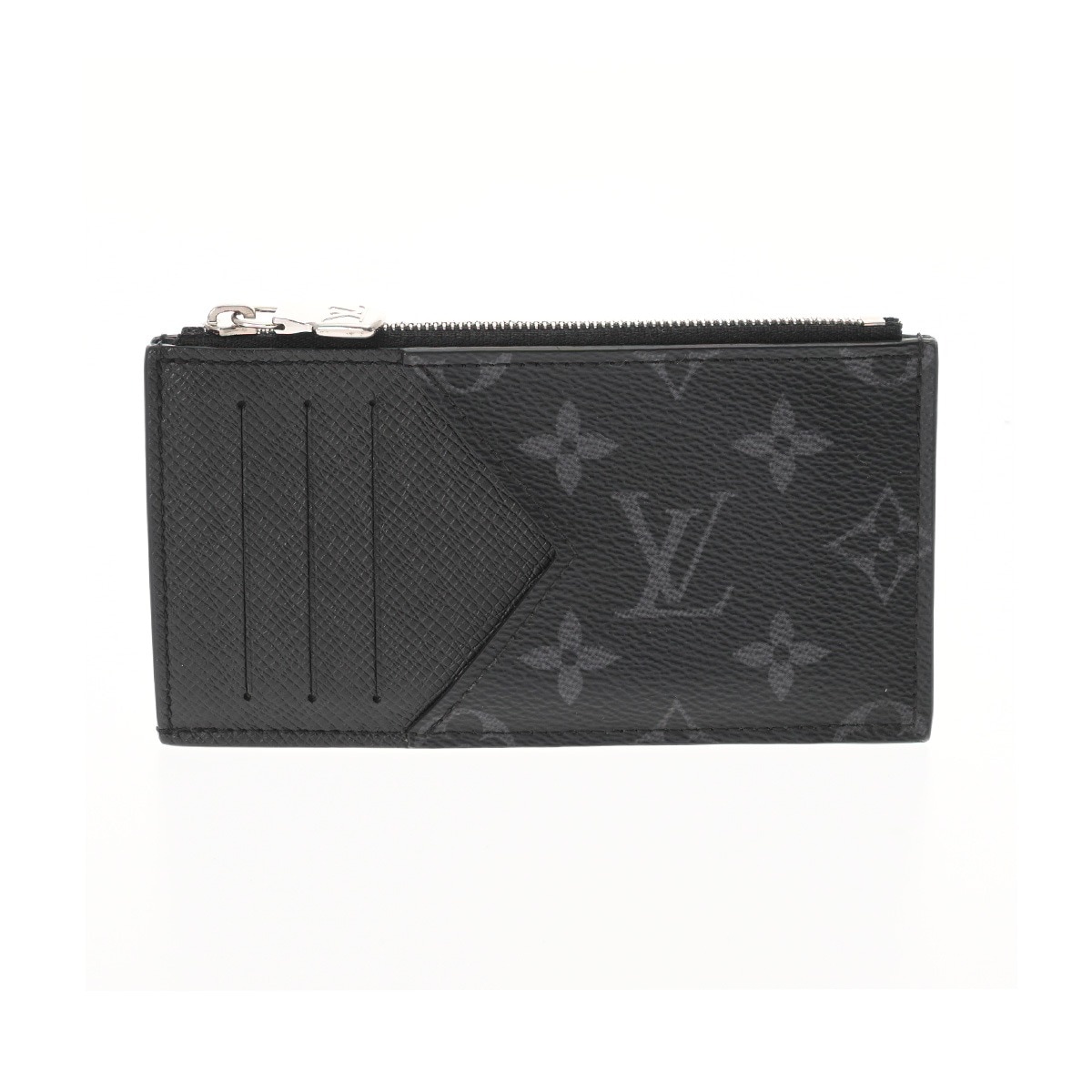 タイガラマ エクリプス コインカードホルダー ノワール M30271 メンズ モノグラムキャンバス コインケース Aランク 中古 銀蔵