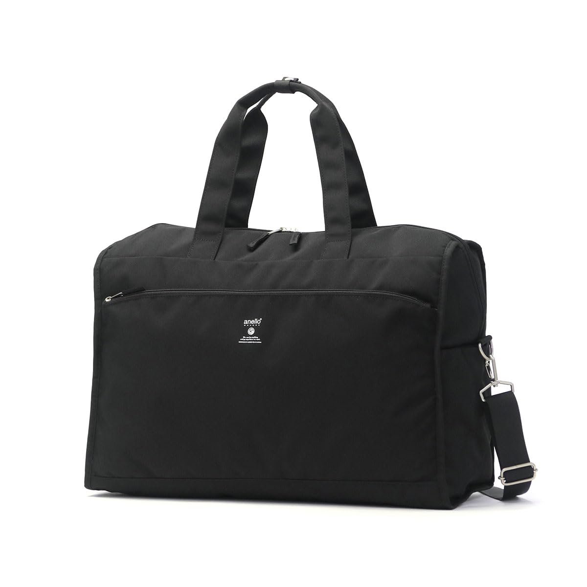 [anello GRANDE] 2WAY ボストンバッグ A3 撥水/軽量/多収納/2WAY CABIN GTM0178Z ダークブラック One Sizeその他 バッグ