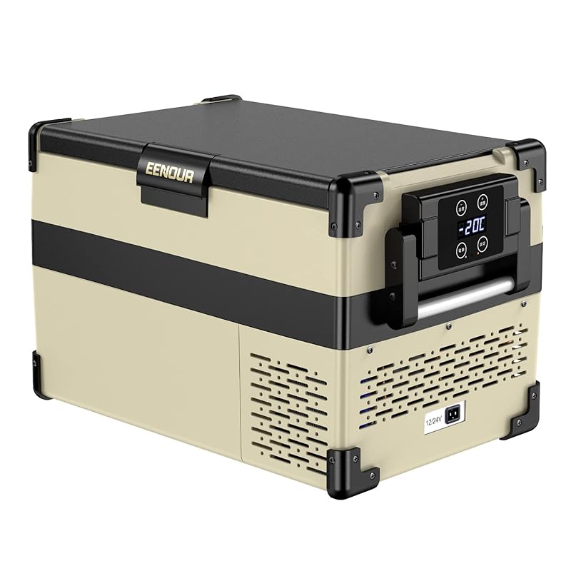 【国内即発】EENOUR 車載冷蔵庫 S32 32L -20℃～10℃ コンプレッサー式 2WAY電源対応 AC100V DC12V/24V 防災製品等推奨品 ポータブル 急速冷凍 大容量 省エネ 静