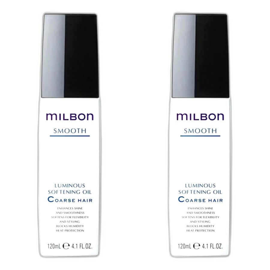 【2本セット】ミルボン SMOOTH（スムース） ルミナスソフトニングオイル 120ml グローバル ミルボン【milbon】