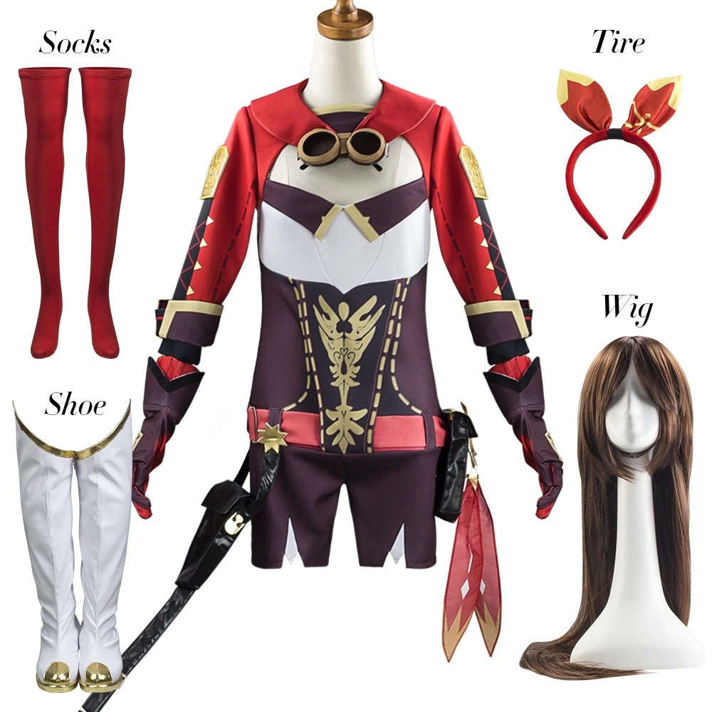 原神 西風の騎士団 琥珀コススーツ かわいいスタイル スーツ コスプレキャラクター アニメ衣装