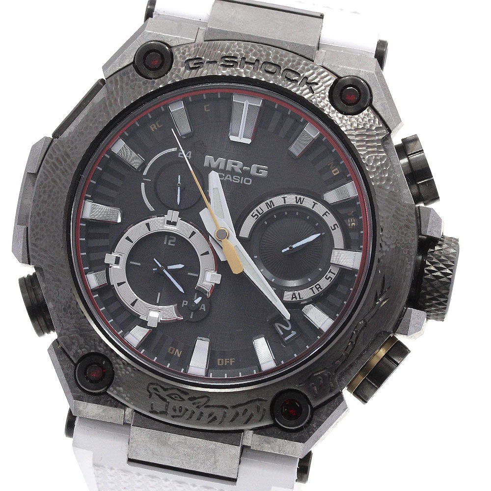 カシオ CASIO MRG-B2000B-1AJR G-SHOCK 勝色 ソーラー電波 メンズ 極美品 箱・保証書付き_863103【中古】