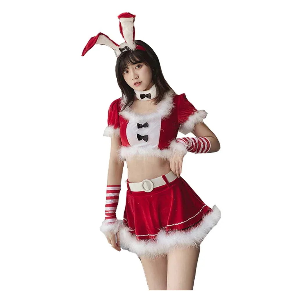 サンタ 衣装 レディース バニー サンタクロース クリスマス コスプレ セクシー バニーガール今日は30パーセント