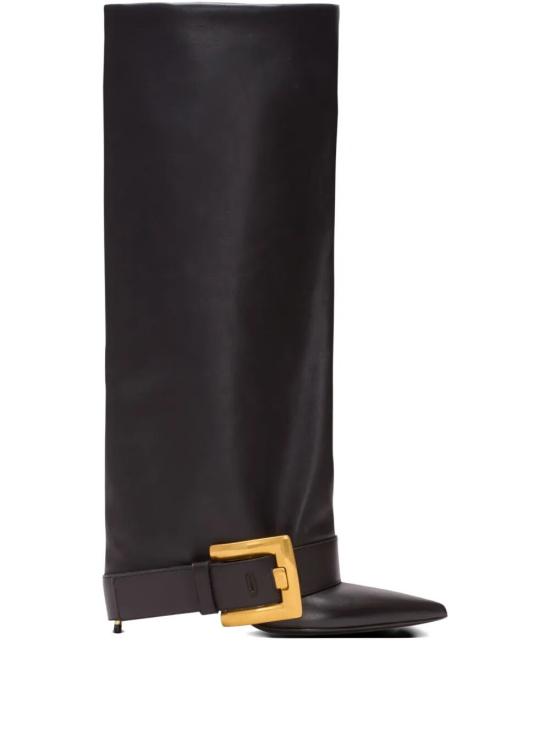 BALMAIN Women Boots FN1TA143LVIT 0PA BLACK