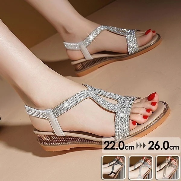 厚底サンダル アンクルストラップ 歩きやすい 疲れにくい プール 旅行 リゾート 母の日