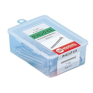 （まとめ）タッピングビス/ネジ [75mm/40本入x5セット] マーベル T-75