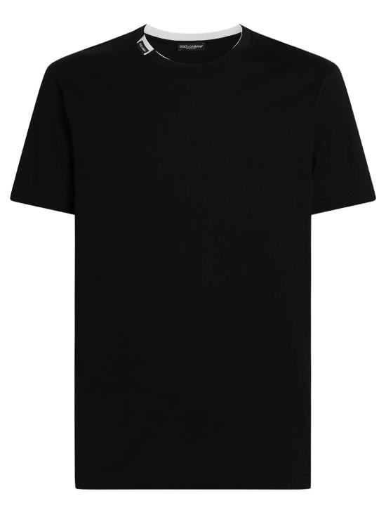 DOLCE & GABBANA Men Tops G8TW5T FU7EQ N0000 NERO
