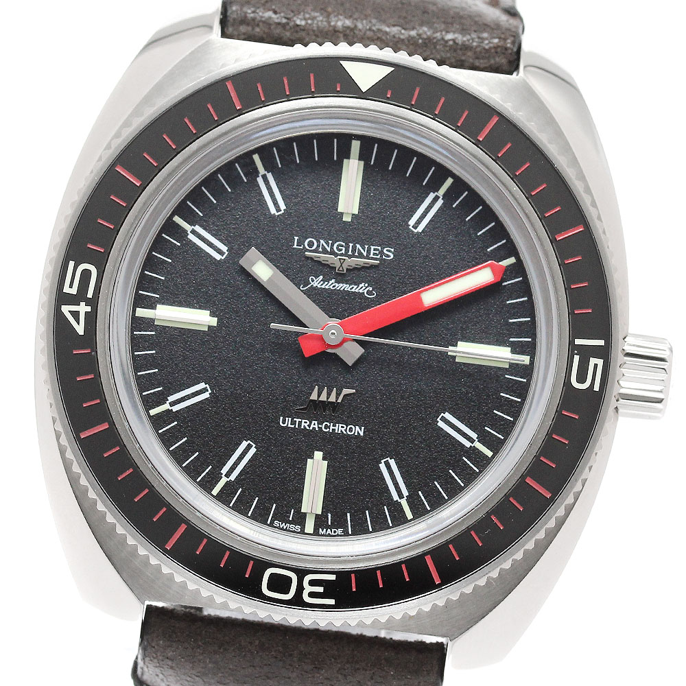 ロンジン LONGINES L2.836.4 ウルトラクロン 自動巻き メンズ 良品 箱・保証書付き_949451【中古】